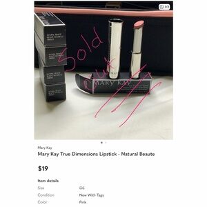 Mary Kay True Dimensions Lipstick - Natural Beaute